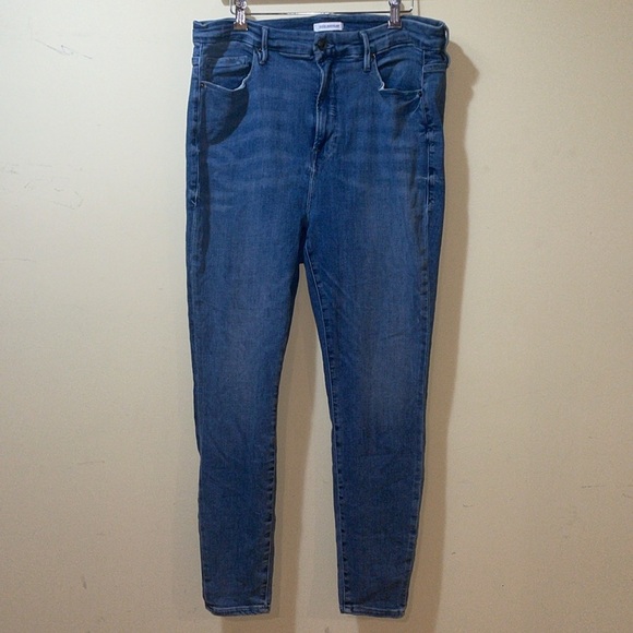 Womens Good American Good Waist Skinny Jeans - Picture 2 of 5